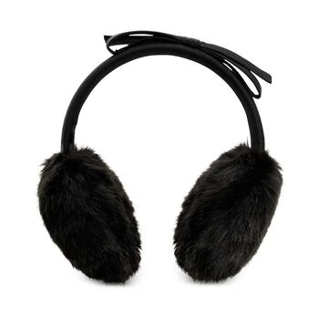Kate Spade | Women's Faux Fur Bow-Trim Earmuffs,商家Macy's,价格¥506