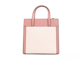 [二手商品] Michael Kors | Michael Kors Cece Small pink PVC North South Flap Tote Crossbody Bag Women's Purse商品图片,6.8折