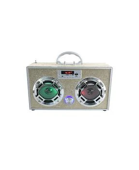 推荐Bluetooth Boombox with FM Radio and LED Speakers - Ages 6+商品