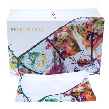 商品Mahaweb Abstract Design Limited Edition Shoe Box & Dust Bag for Rene Caovilla图片