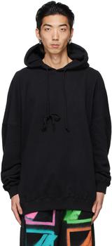 推荐Black Oversized Back Logo Hoodie商品