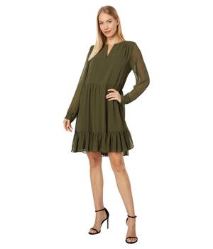 Vince Camuto, Vince Camuto | Long Sleeves with V-Neck Dress商品图片 