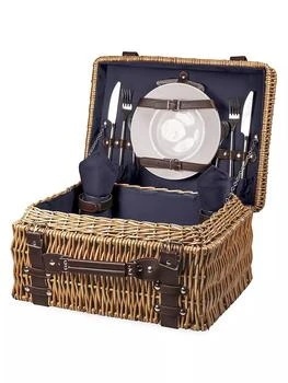 Picnic Time | Champion 14-Piece Picnic Basket Set,商家Saks Fifth Avenue,价格¥1171
