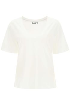 推荐Ganni software t-shirt logo print商品
