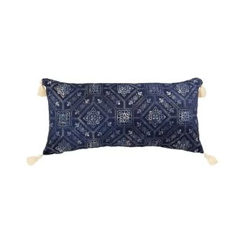 Donna Sharp | Desert Hill Tile Rectangle Decorative Pillow, 11" x 22",商家Macy's,价格¥259