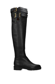 美国valentino鞋, Valentino | Boots Leather Black商品图片 3.6折