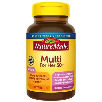 Multivitamin For Her 50+ Tablets with No Iron