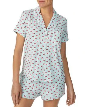 Kate Spade | Printed Short Boxer Pajama Set,商家Bloomingdale's,价格¥576