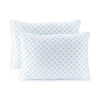 商品Nestl | Heat and Moisture Reducing Ice Silk and Gel Infused Memory Foam Toddler Pillow - 2 pack,商家Macy's,价格¥1002图片