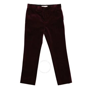 Burberry | Boys Black Currant Velvet Tuxedo Trousers,商家Jomashop,价格¥238