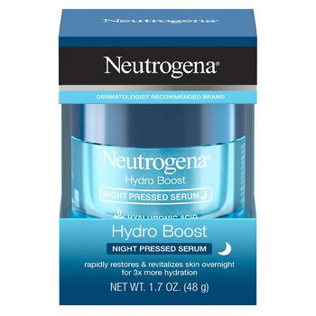 Neutrogena | Hydro Boost Hyaluronic Acid Pressed Night Serum商品图片,独家减免邮费