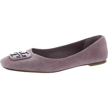 tory burch鞋, Tory Burch | Tory Burch Womens Georgia Suede Square Toe Ballet Flats商品图片 4.1折起