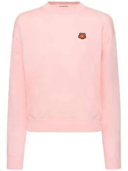 Kenzo | Boke Flower Crest Logo Wool Sweater 