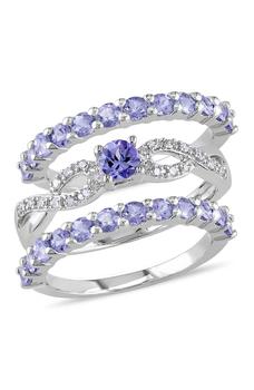 商品DELMAR | Tanzanite & Diamond Ring Set,商家Nordstrom Rack,价格¥1359图片