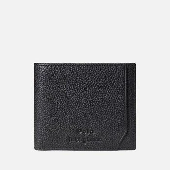 推荐Polo Ralph Lauren Men's Medium Billfold Wallet - Black商品
