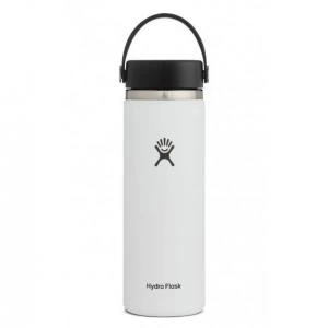 Hydro Flask | HYDRO FLASK - 20 OZ WIDE MOUTH FLX LID - 20oz - White,商家New England Outdoors,价格¥263