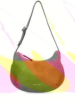 Manu Atelier | Ilda Suede Shoulder Bag商品图片,额外8折, 额外八折