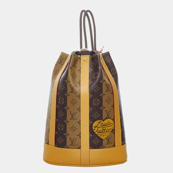 lv麻将包, [二手商品] Louis Vuitton | Louis Vuitton Brown Monogram Nigo Randonnee商品图片 9.5折