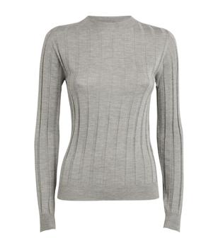 Peserico | Wool-Blend Ribbed Sweater商品图片,