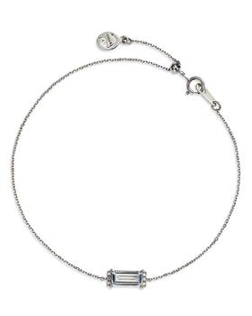 商品Bloomingdale's | Aquamarine & Diamond Accent Chain Bracelet in 14K White Gold - 100% Exclusive,商家Bloomingdale's,价格¥3127图片