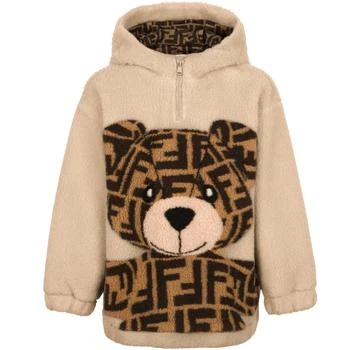 推荐Fendi bear biege brown wool sweatshirt商品