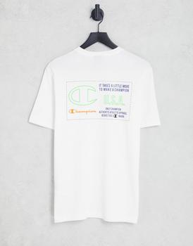 CHAMPION | Champion basketball t-shirt with back print in white商品图片,额外9.5折, 额外九五折