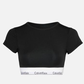 商品Calvin Klein | Calvin Klein Stretch-Cotton and Modal-Blend T-Shirt Bralette,商家The Hut,价格¥345图片