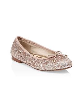 sam edelman felicia, Sam Edelman | Girl's Felicia Champagne Ballet Flat商品图片 