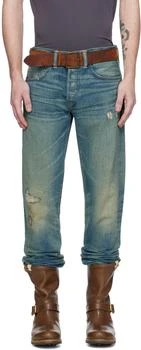 RRL | Blue Selvedge Jeans,商家Ssense US,价格¥3424