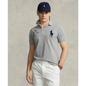 Ralph Lauren | Men's Custom Slim Fit Big Pony Mesh Polo Shirt 6折×额外8折, 额外八折