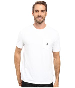 Nautica | Short Sleeve Solid Anchor Pocket Tee商品图片,5.6折起