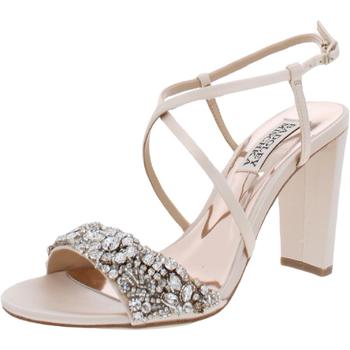 推荐Badgley Mischka Womens Carolyn Satin Rhinestone Dress Sandals商品