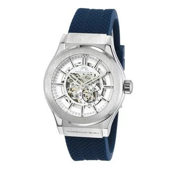 Porsamo Bleu | Cruz Automatic Silver Dial Men's Watch 1222ACRR,商家Jomashop,价格¥2079