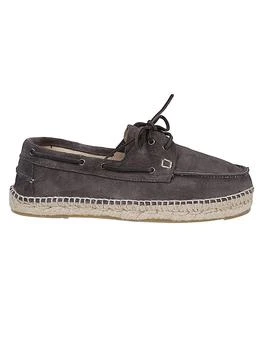 推荐MANEBI - Hamptons Suede Boat-shoes Espadrilles商品