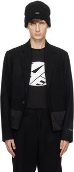 ADER error | Black Paneled Blazer 6.6折