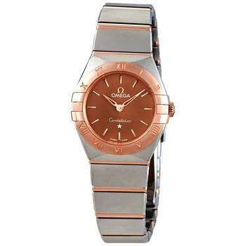 欧米茄星座怎么样, Omega | Constellation Quartz Brown Dial Ladies Watch 131.20.25.60.13.001商品图片 7.4折