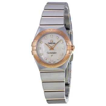 欧米茄星座怎么样, [二手商品] Omega | Pre-owned Omega Constellation Diamond Mother of Pearl Dial Ladies Watch 123.20.24.60.55.001商品图片 6.8折