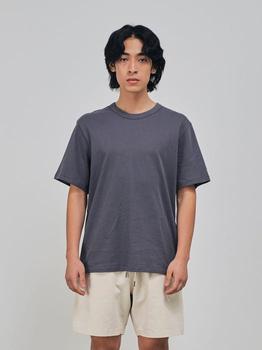 essentials短袖, HIDEOUT | Essential Short Sleeve T Shirt Charcoal商品图片 8.5折