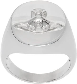 Vivienne Westwood | Silver Seal Ring,商家Ssense US,价格¥2236