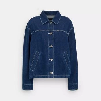 Coach | Denim Utility Jacket,商家Premium Outlets,价格¥1484