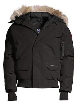 canada goose chilliwack直邮, Canada Goose | Chilliwack Regular-Fit Coyote Fur-Trim Down Bomber Parka商品图片 
