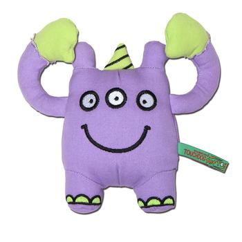 商品Touchdog | Touchdog Cartoon Monster Plush Dog Toy - Purple,商家Premium Outlets,价格¥65图片