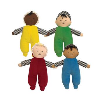 商品Kaplan Early Learning | Company Sweet Soft Fabric Kuddle Set with 4 Dolls,商家Macy's,价格¥565图片