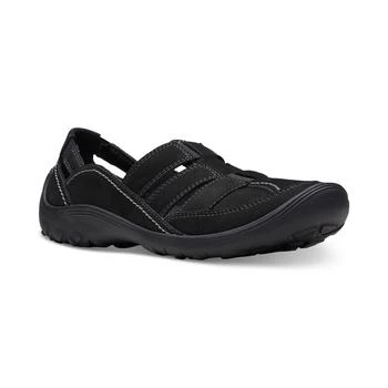 Clarks | Women's Fiana Coast Slip-On Strappy Flats 5.9折