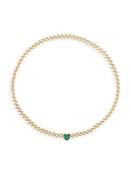 商品Alexa Leigh | Moody 14K Gold-Filled Bead Color-Changing Necklace,商家Saks Fifth Avenue,价格¥2038图片
