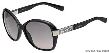 Jimmy Choo | Grey Gradient Square Ladies Sunglasses ALANA/S 0D28/EU 57 1.6折, 满$200减$10, 独家减免邮费, 满减
