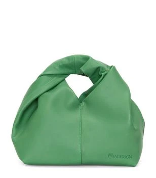 推荐Mini Leather Twister Top-Handle Bag商品