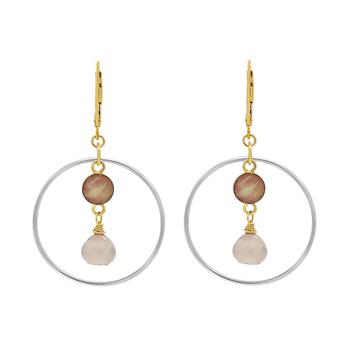商品Revive Charitable Jewelry | Come Together Hoop Earrings For Breast Cancer Research,商家Verishop,价格¥1453图片