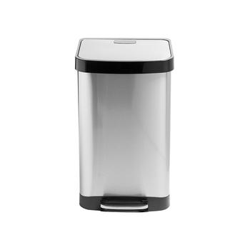 商品Honey Can Do | Large Stainless Steel Step Trash Can with Lid,商家Macy's,价格¥1536图片