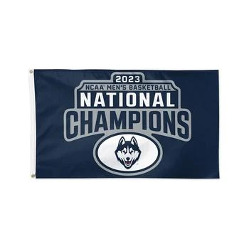 Wincraft | UConn Huskies 2023 NCAA Men's Basketball National Champions One-Sided Deluxe 3' x 5' Flag,商家Macy's,价格¥322